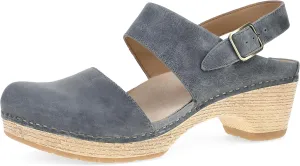 Dansko Lucia Closed-Toe Sandals for Women - Linings from Recycled Materials and Leather for Breathability- Lightweight Rubber Outsole for Long-Lasting Wear