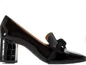 Donald Pliner Camee Snake Embossed Pump, Size 9 M - Black
