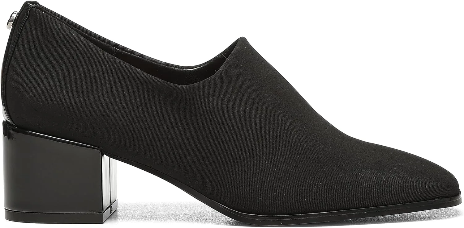 Donald Pliner Women's Keesa Mid Heel Pump – Stretch Fabric Shoes Dress, Booties, Ankle Boots