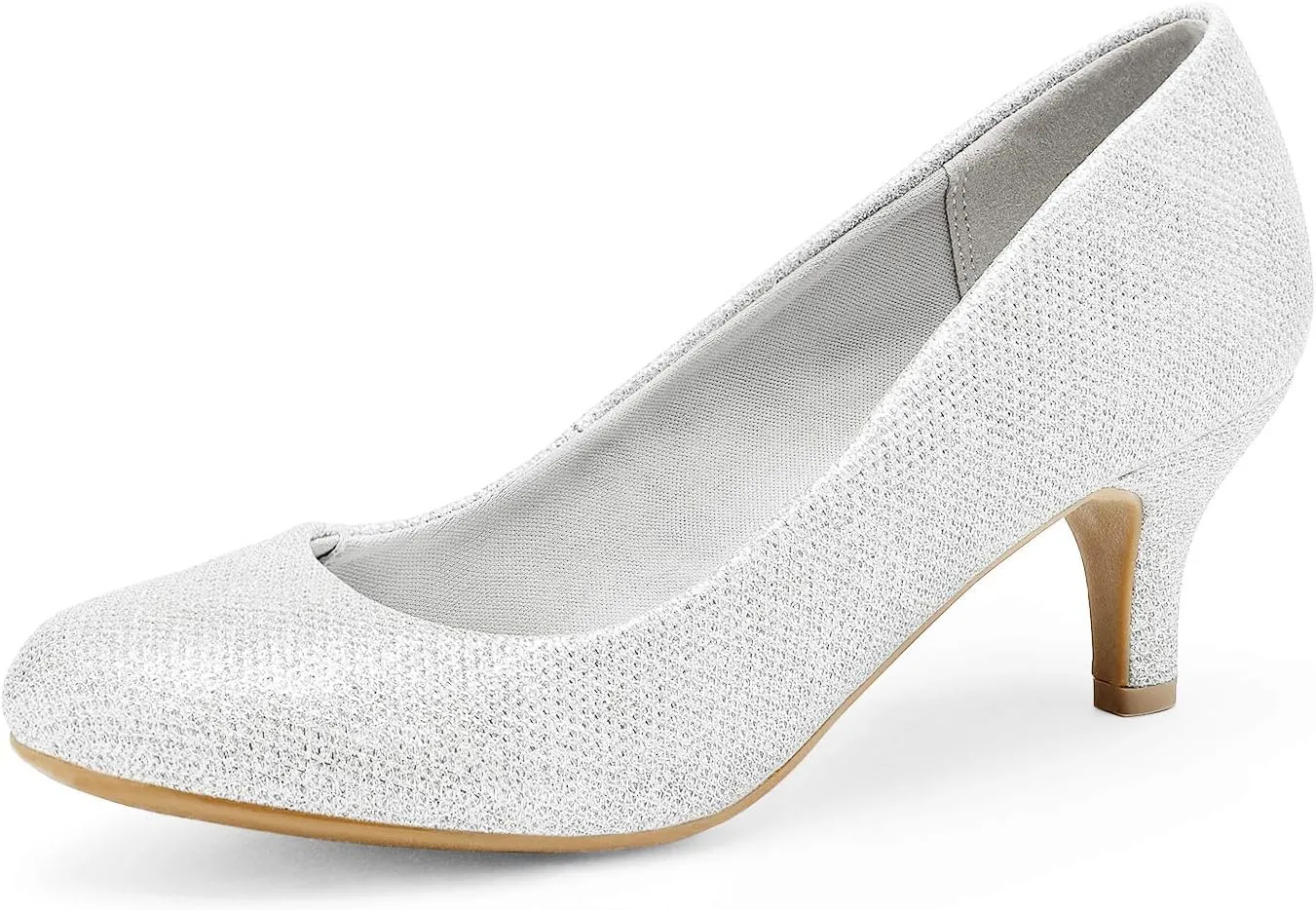 DREAM PAIRS Women's Dress Comfortable Low Heel Pump Shoes