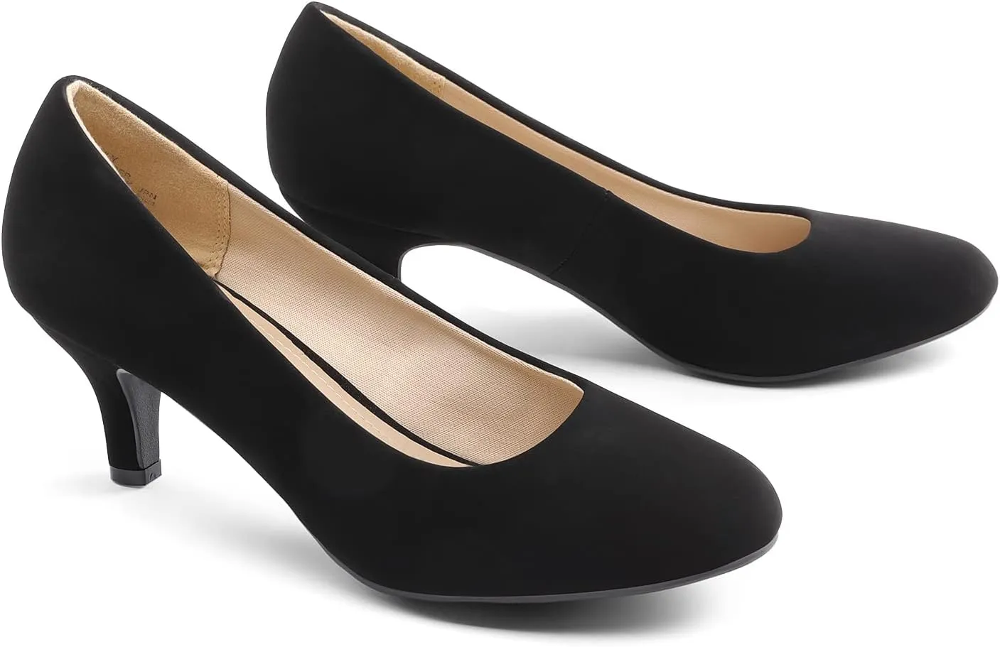 DREAM PAIRS Women's Dress Comfortable Low Heel Pump Shoes