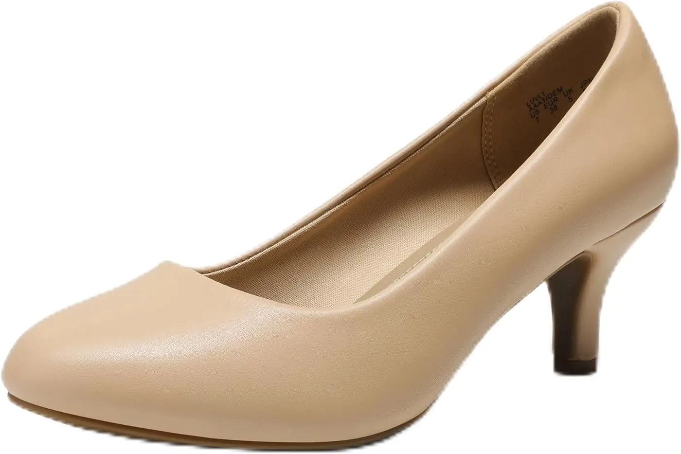 DREAM PAIRS Women's Dress Comfortable Low Heel Pump Shoes