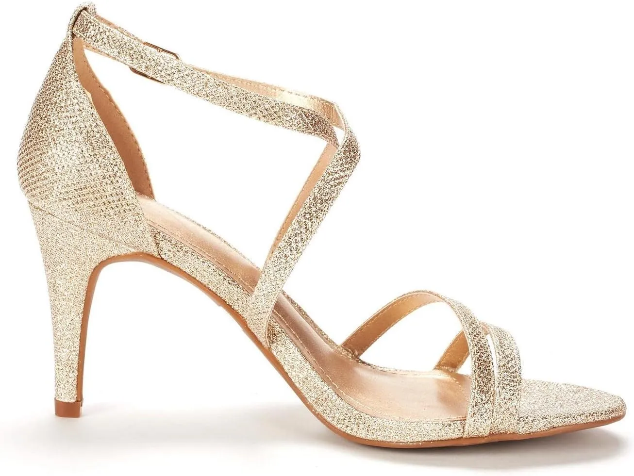 DREAM PAIRS Women's GIGI Fashion Stilettos Open Toe Pump Heel Sandals