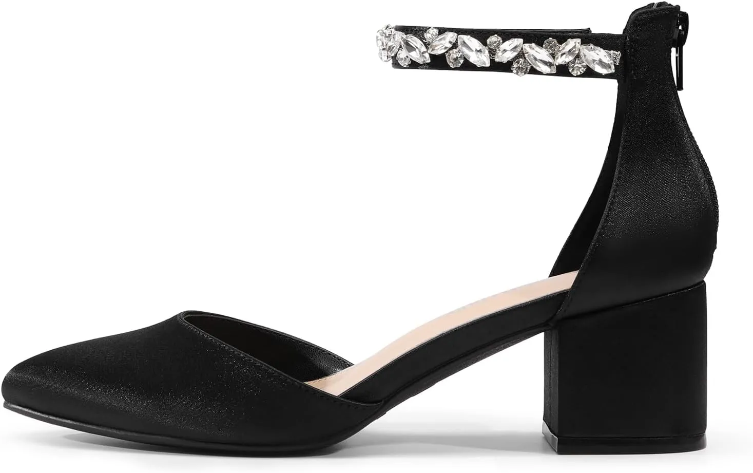 DREAM PAIRS Women's Low Heel Pump Shoes
