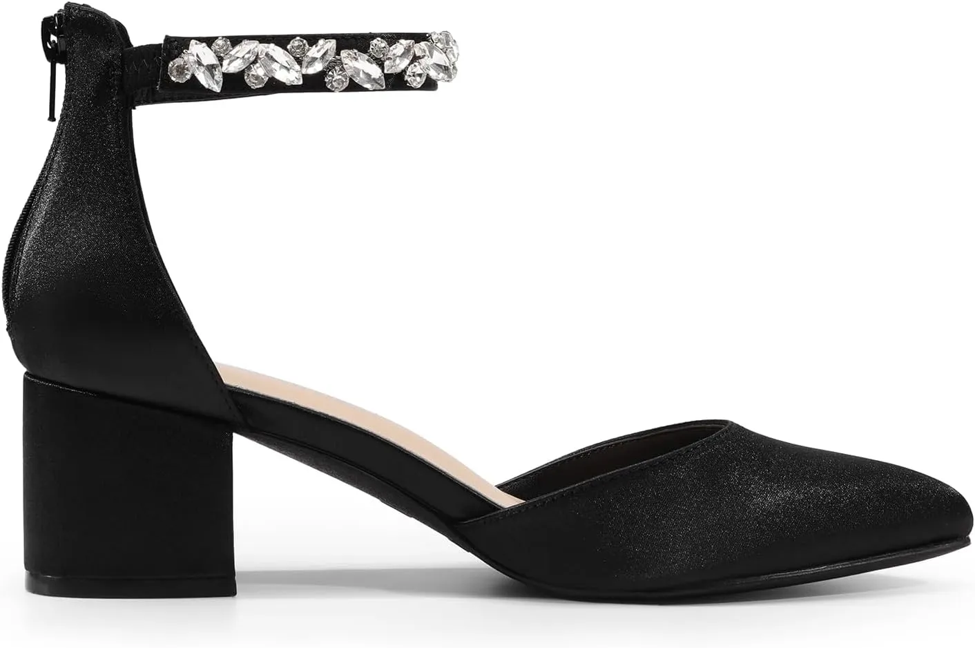 DREAM PAIRS Women's Low Heel Pump Shoes