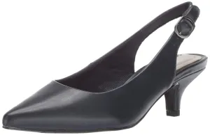 Easy Street Women's Faye Pump, Navy, 7.5