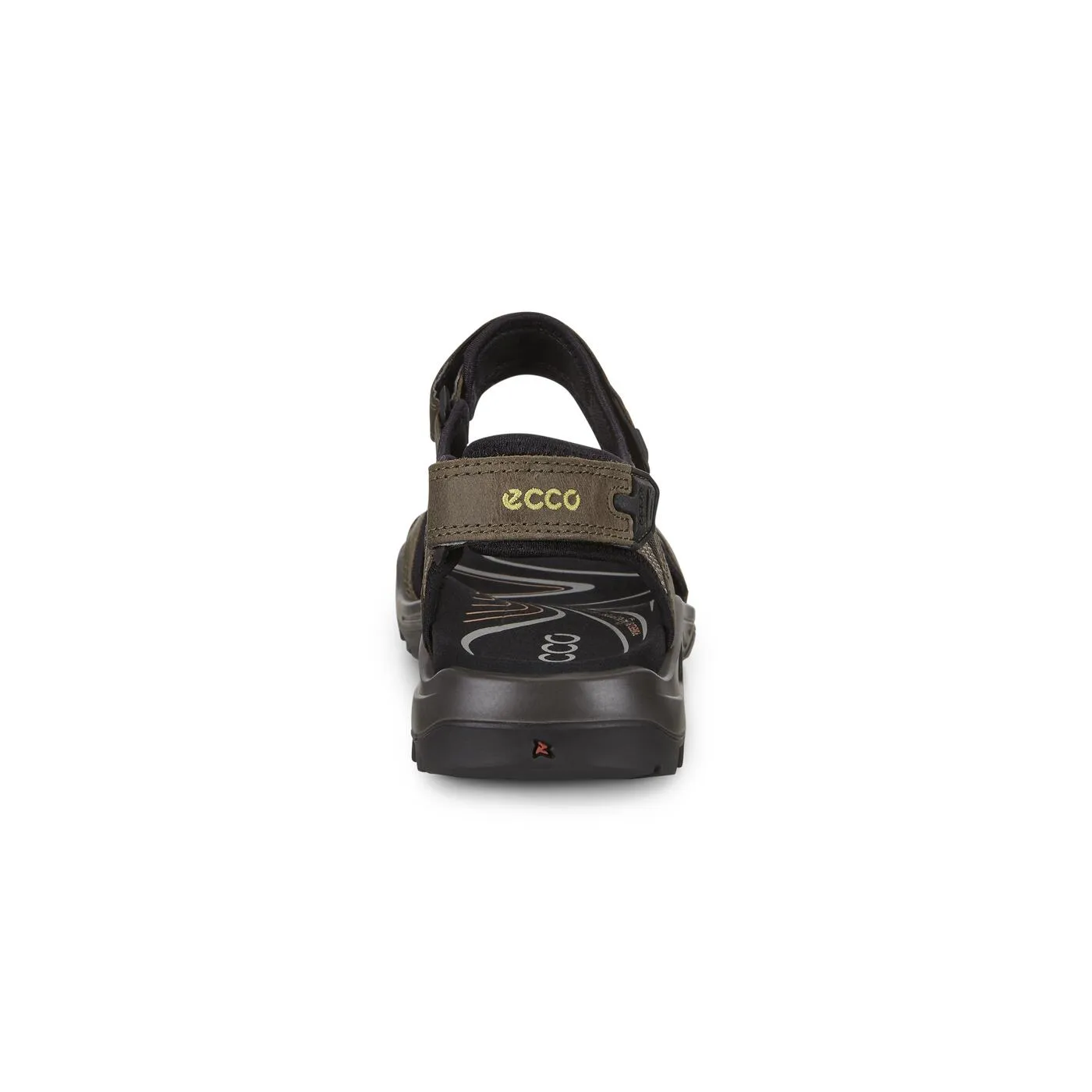Ecco men's 069564-56396 Yucatan sandal tarmac/moon rock (size 47)