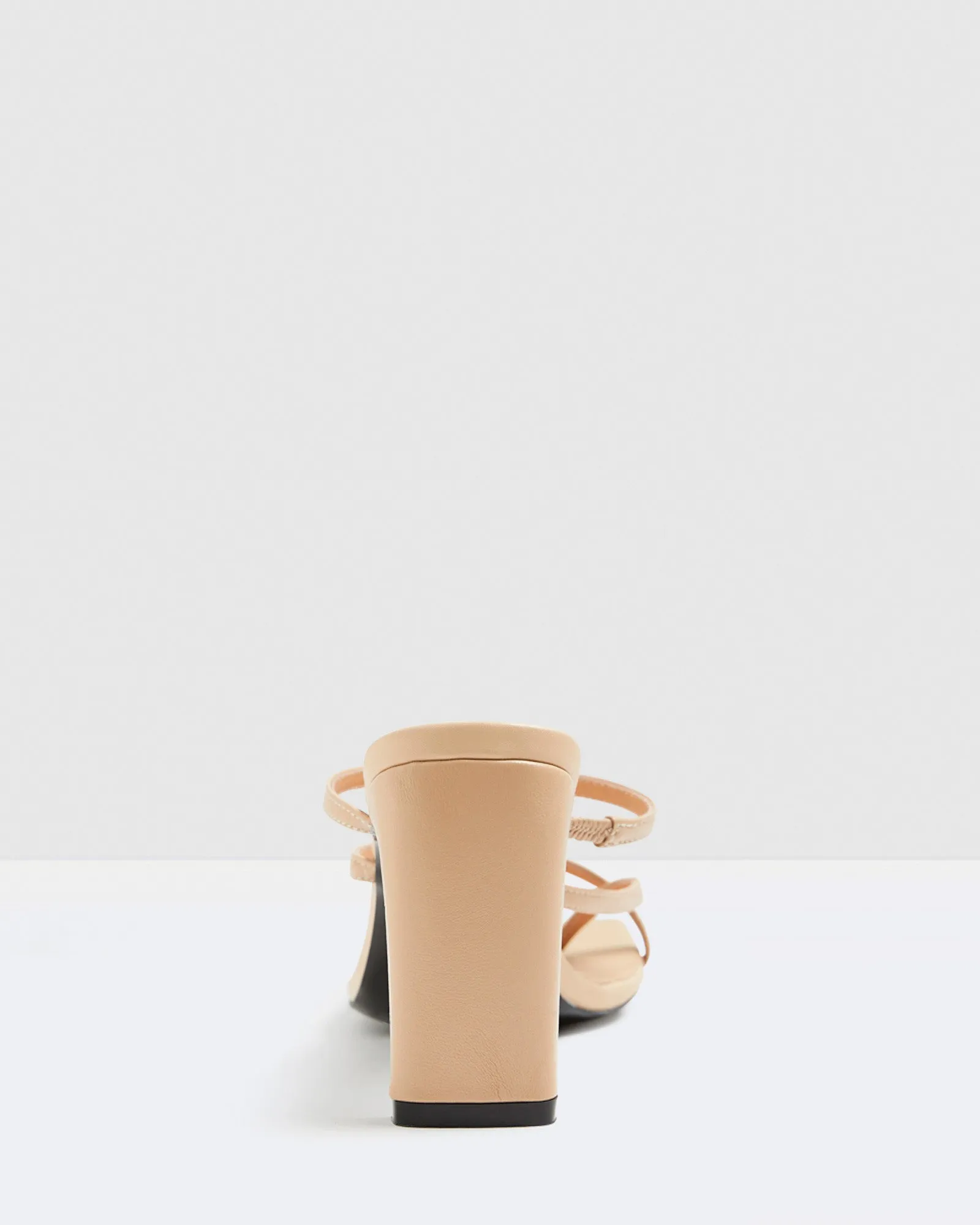 Esther Leather Heels Natural