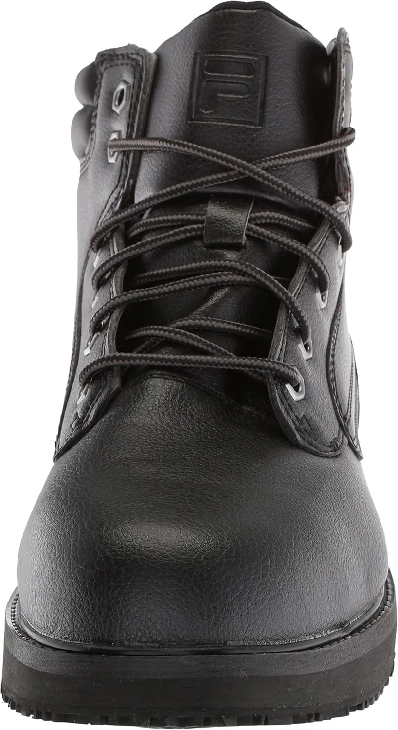 Fila Men's Landing Steel Slip Resistant Industrial Work Boot Food Service Shoe