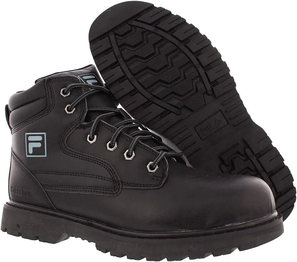 Fila Men's Landing Steel Slip Resistant Industrial Work Boot Food Service Shoe