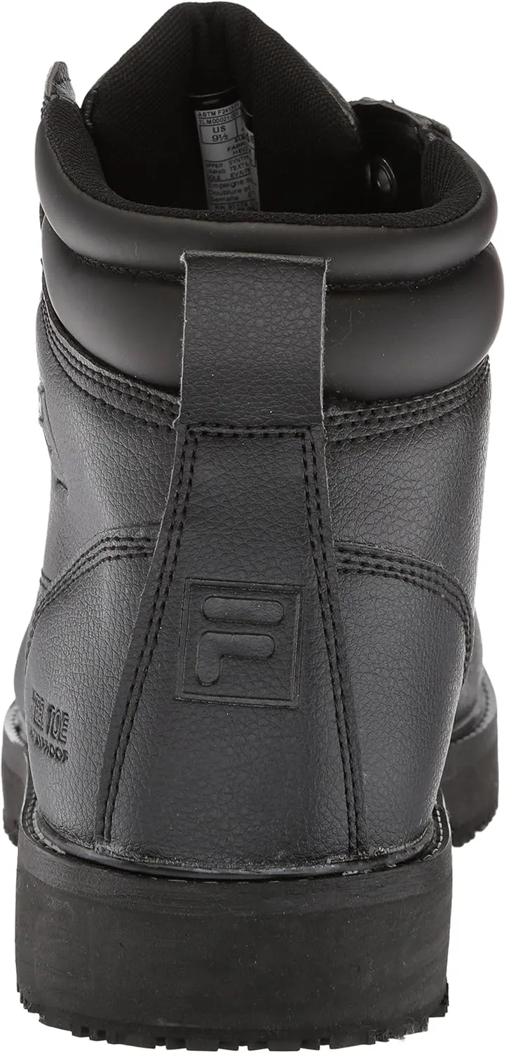 Fila Men's Landing Steel Slip Resistant Industrial Work Boot Food Service Shoe