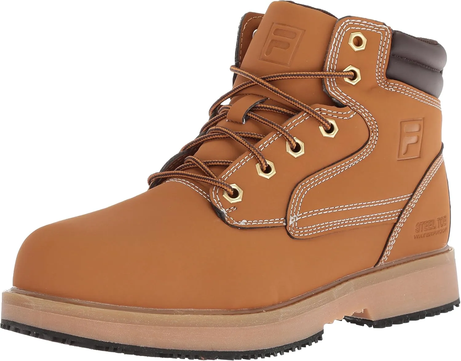 Fila Men's Landing Steel Slip Resistant Industrial Work Boot Food Service Shoe