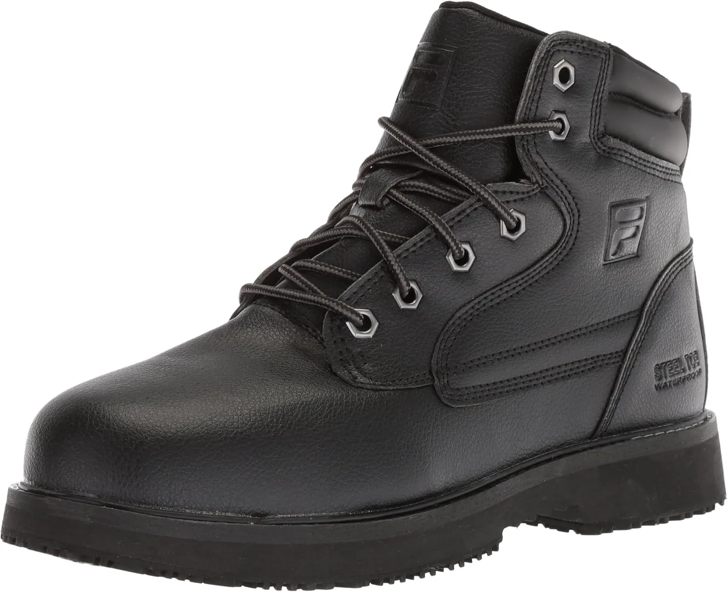 Fila Men's Landing Steel Slip Resistant Industrial Work Boot Food Service Shoe