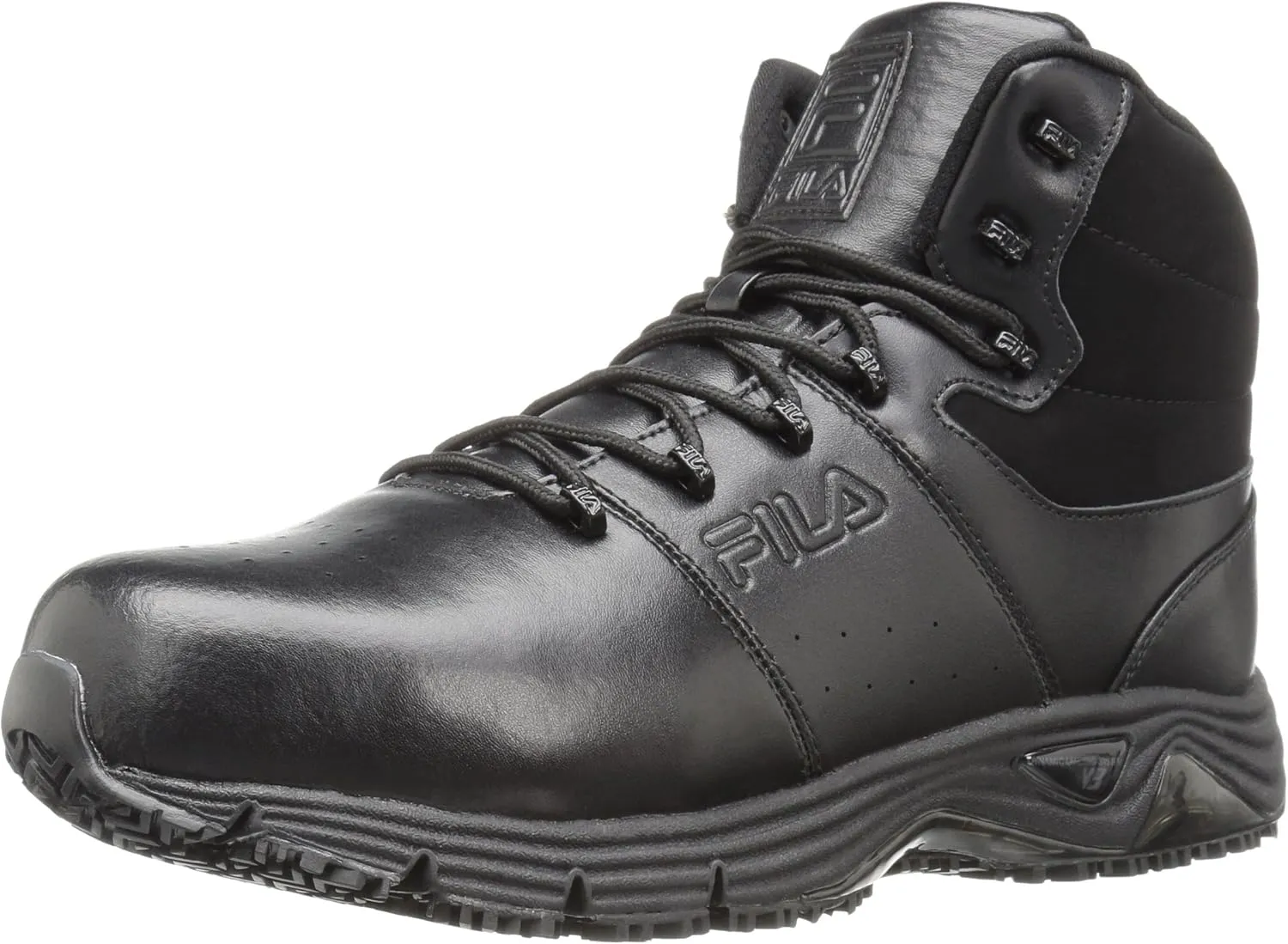 Fila Men's Memory Breach Work Slip Resistant Steel Toe Walking Shoe