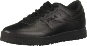 Fila mens Work Food Service Shoe, Black/Black/Black, 11 US