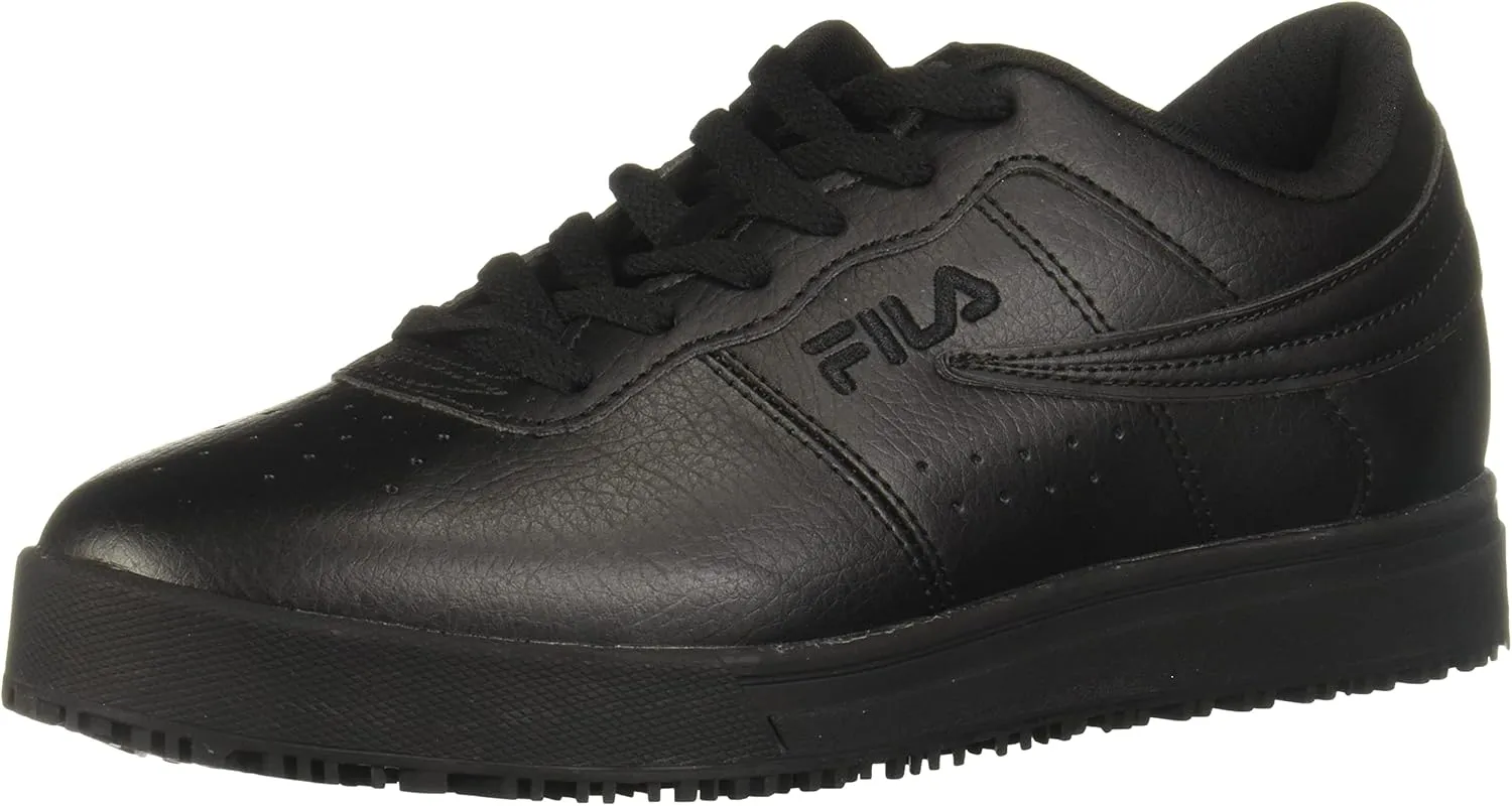 Fila mens Work Food Service Shoe, Black/Black/Black, 11 US