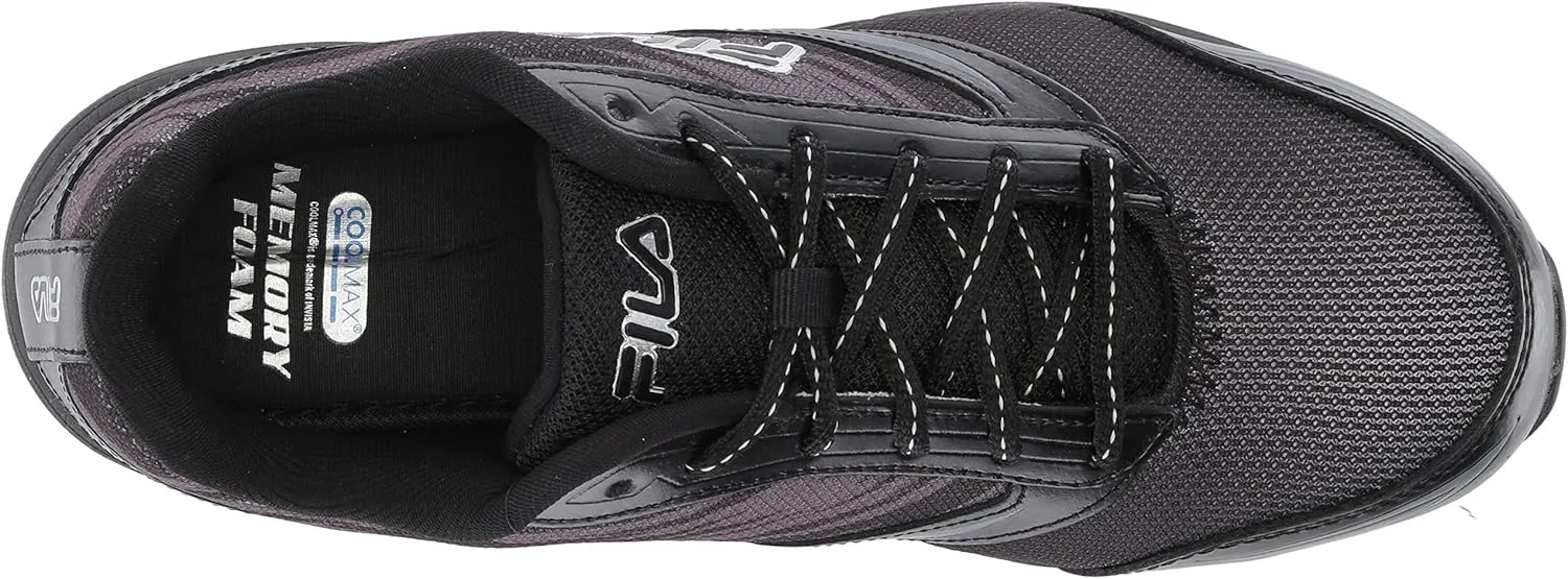 Fila Women's Memory Reckoning 8 Slip Resistant Steel Toe Running Shoe Sr St