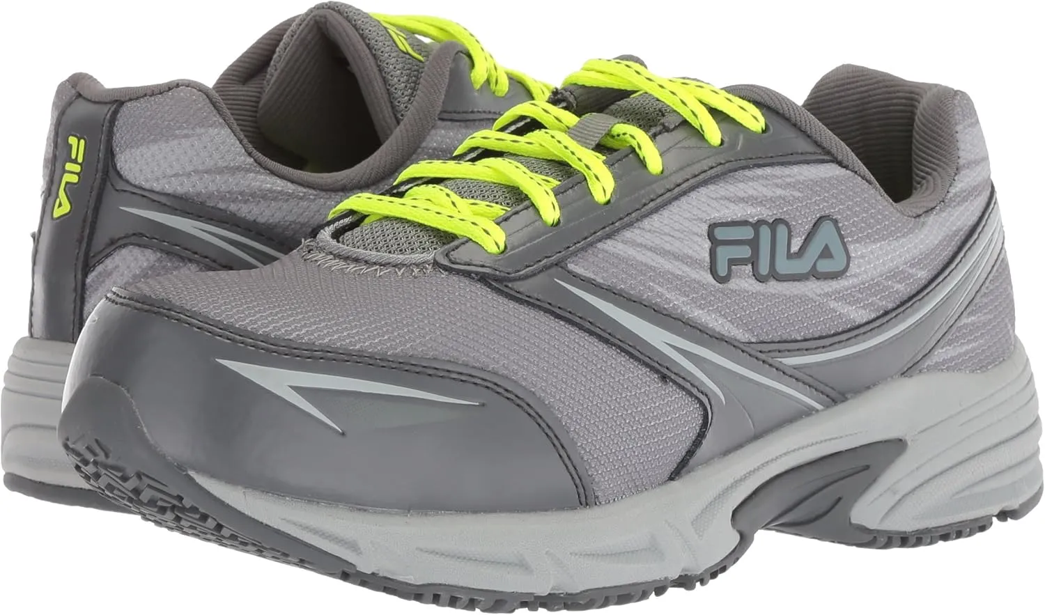Fila Women's Memory Reckoning 8 Slip Resistant Steel Toe Running Shoe Sr St