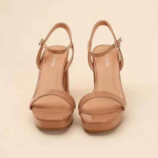 FINN-1 Ankle Strap Heel