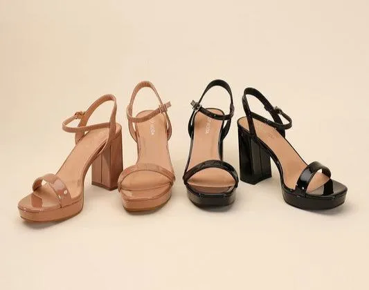FINN-1 Ankle Strap Heel