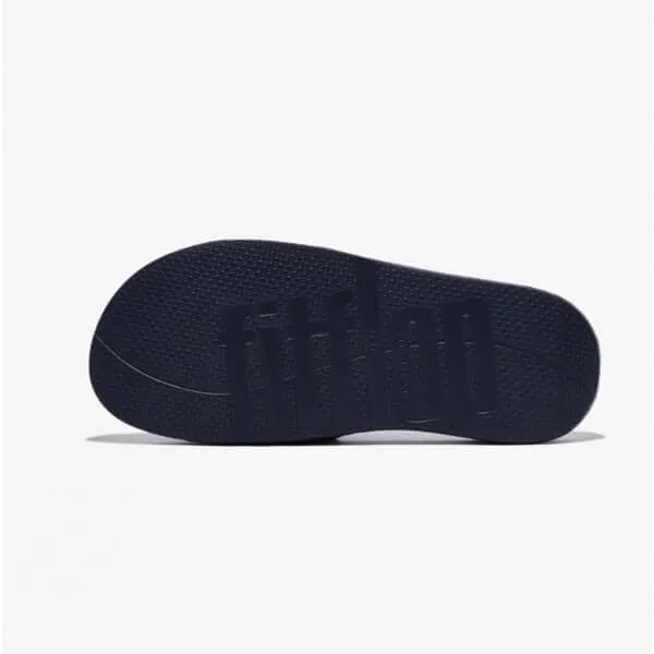 FitFlop iQUSHION SLIDES Womens Rubber Sliders Midnight Navy