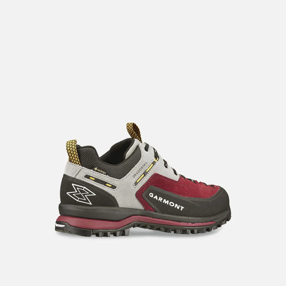 Garmont Women's Dragontail Tech GTX Approach Shoes - Rhubarb Red/Grey