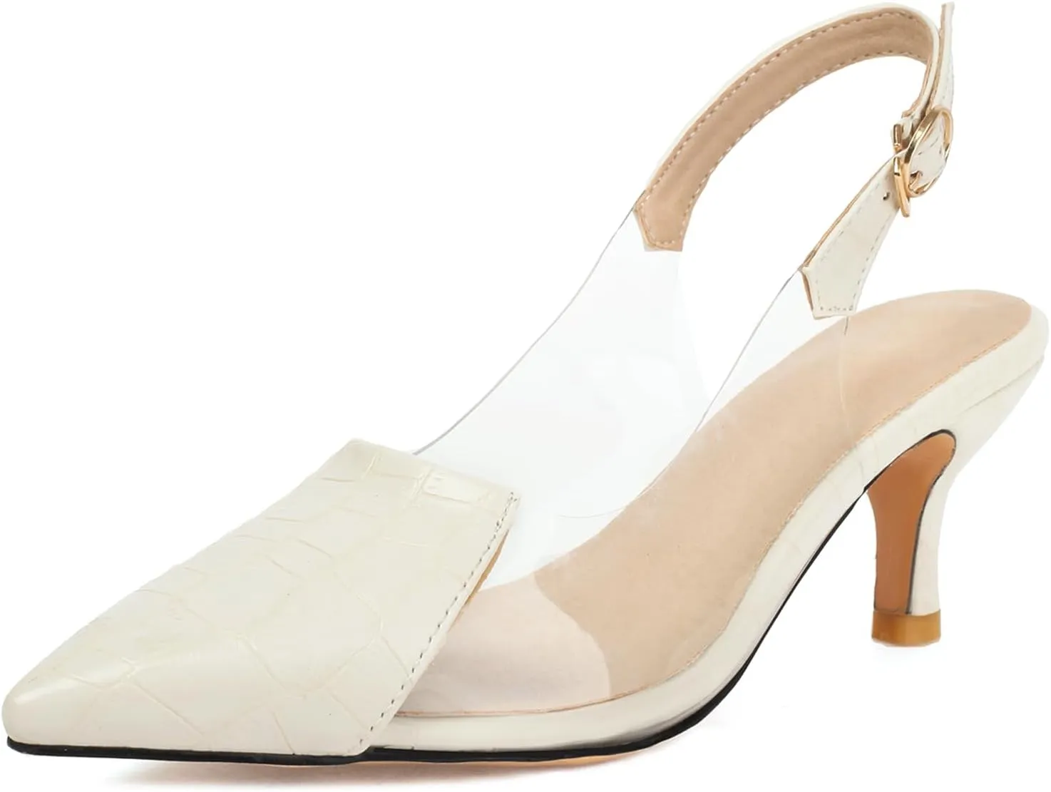 Gicoiz Kitten Heels Women Sandals Ankle Strap