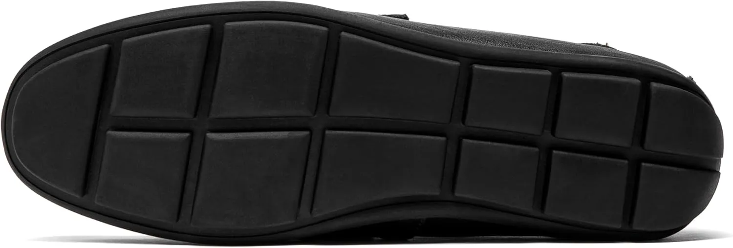 Go Tour Men’s Casual Leather Fashion Slip on Loafers Shoes