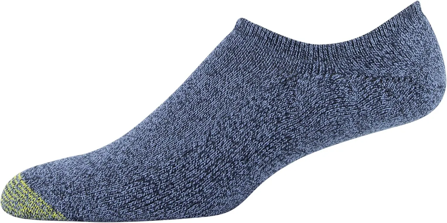 GOLDTOE Men's Davenport Invisible Socks 6 Pack