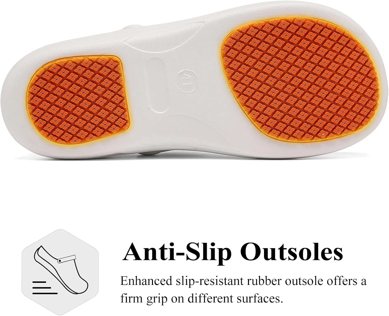 Haifago Non Slip Chef Shoes for Men Women, Kitchen Food Service Slip Resistant Work Shoe Waterproof Nursing Clogs