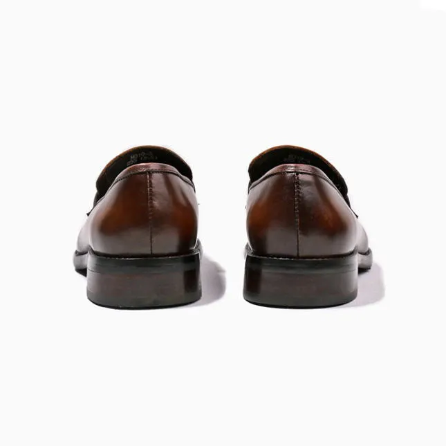 Handmade Full Grain Leather Loafer Shoes