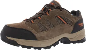 HI-TEC Men's Ridge Low Wp Brown Ankle-High Leather Hiking Shoe - 8.5 M