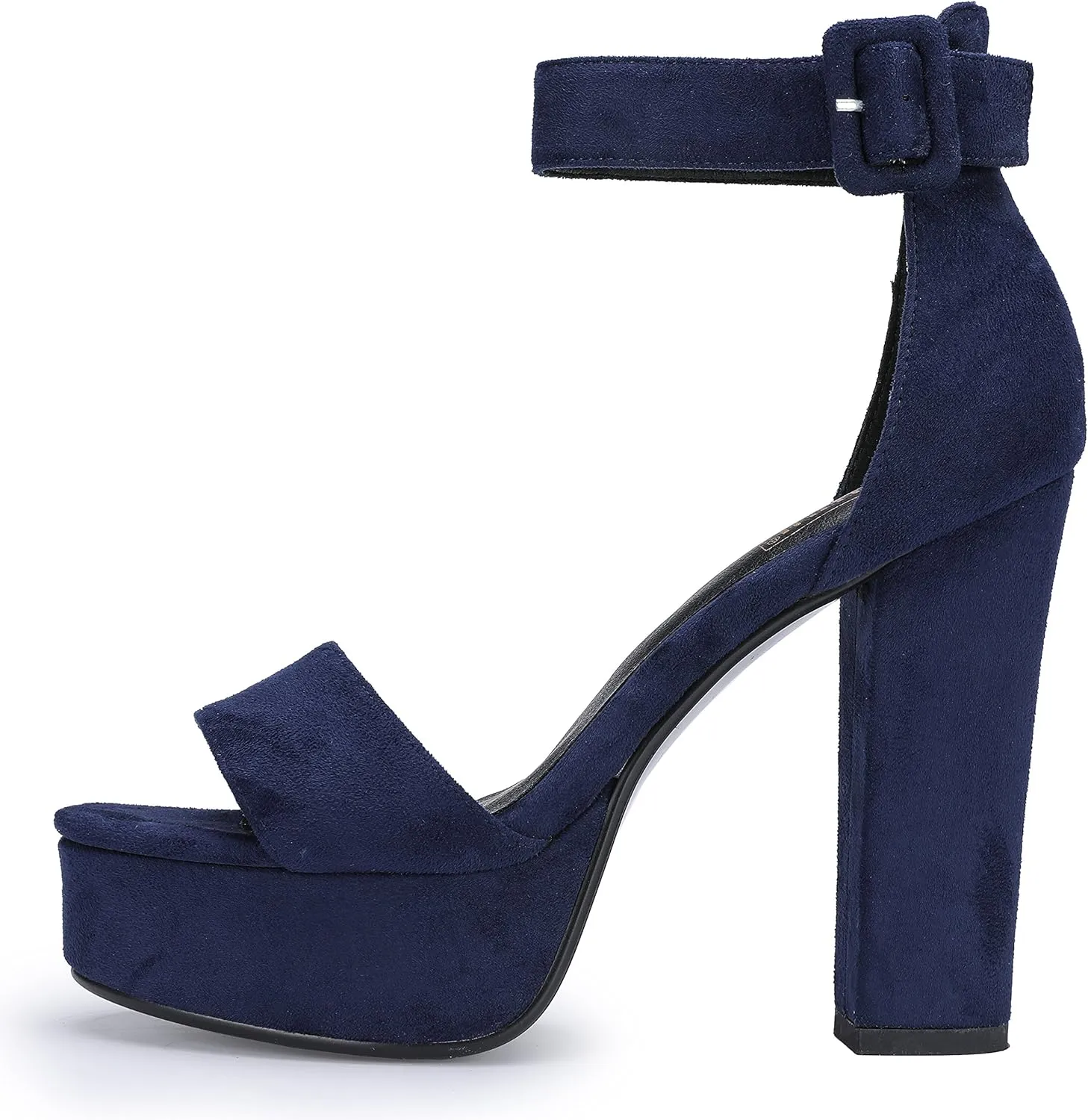 IDIFU Women's Ankle-Strap Heeled Sandal