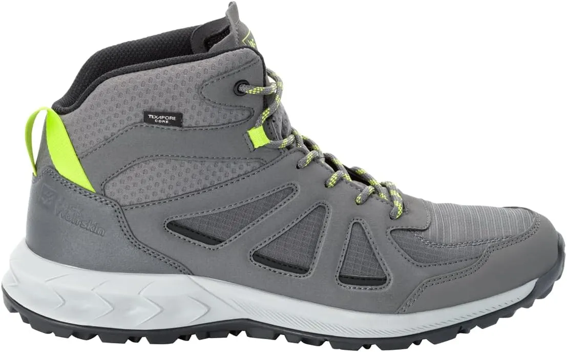 Jack Wolfskin Men's Woodland 2 Texapore Mid Hiking Shoe