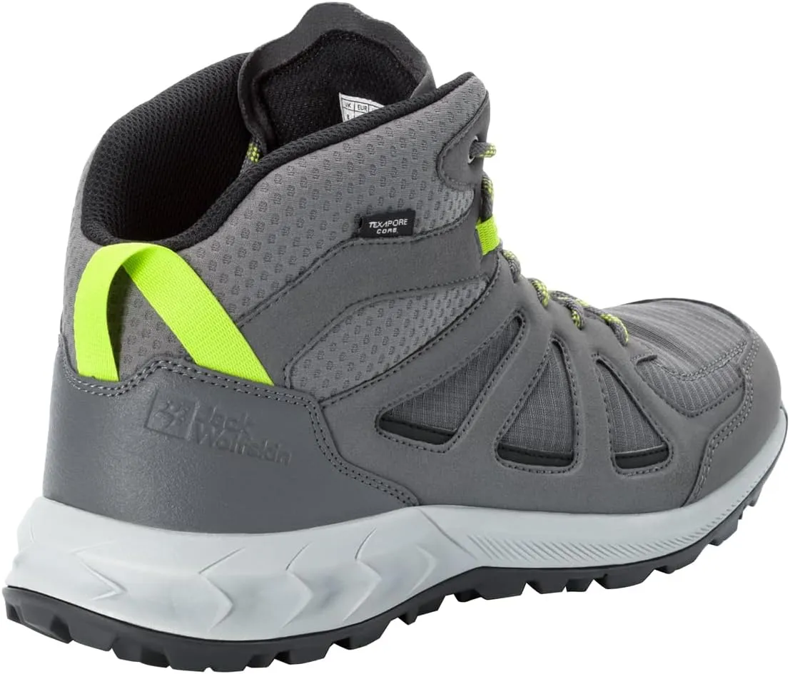 Jack Wolfskin Men's Woodland 2 Texapore Mid Hiking Shoe