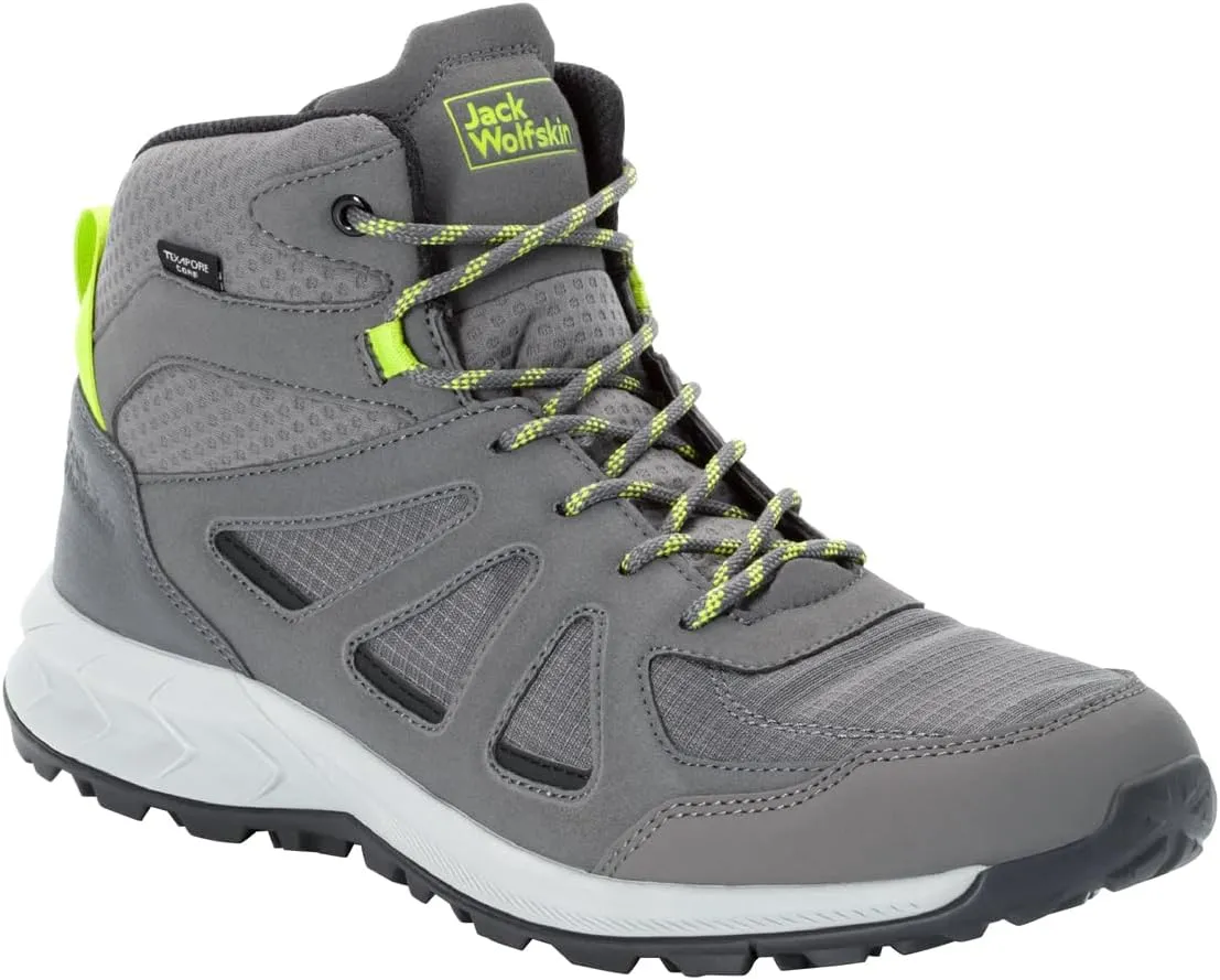 Jack Wolfskin Men's Woodland 2 Texapore Mid Hiking Shoe