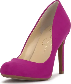 Jessica Simpson Women's Calie Round Toe Classic Heels Pumps Shoes
