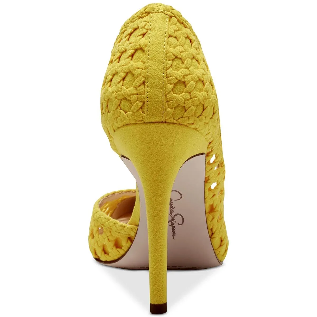 Jessica Simpson Women's Paimee D'Orsay Pump, Yellow, 5.5