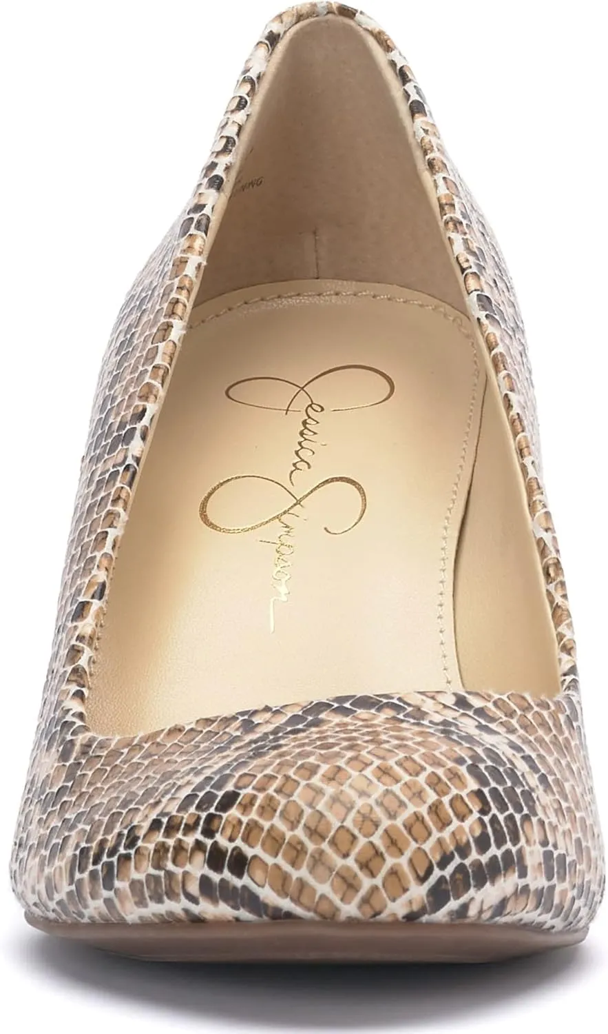Jessica Simpson Women's Sampson Round Toe Wedge Heels Pumps