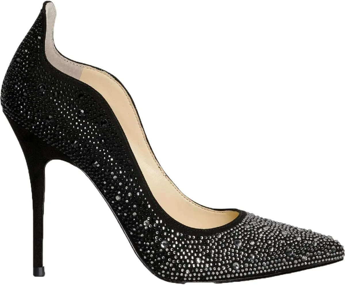 Jessica Simpson Womens Wayva Rhinestone Heels