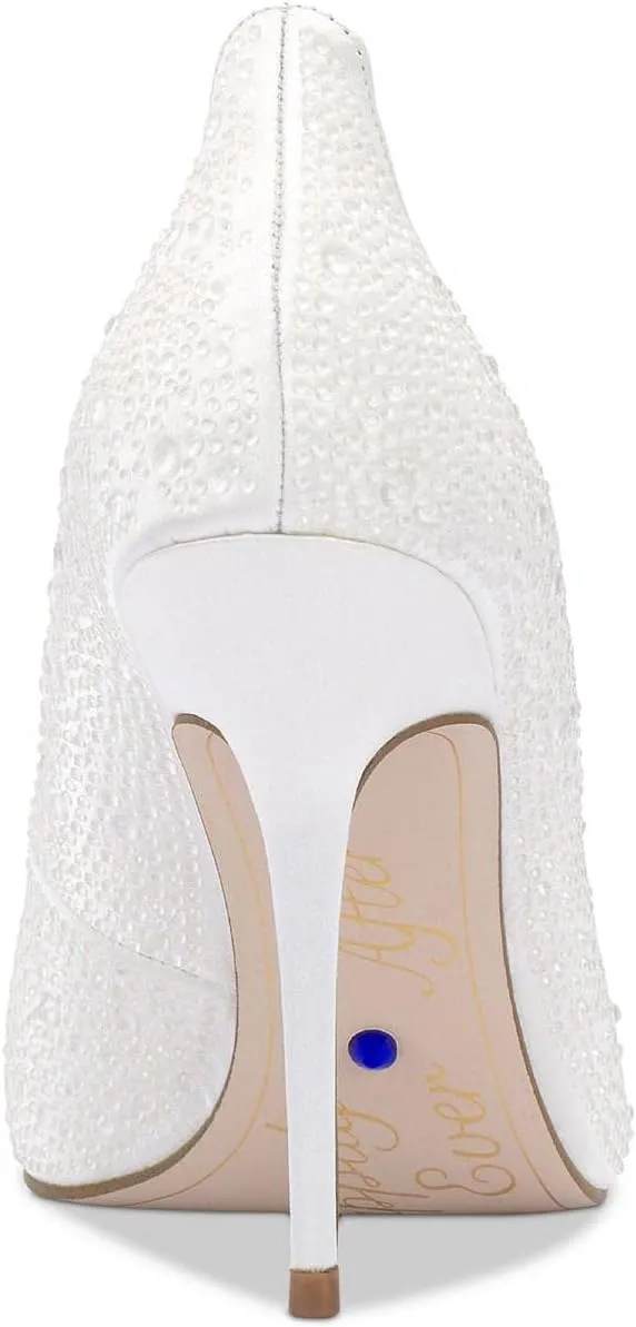 Jessica Simpson Womens Wayva Rhinestone Heels