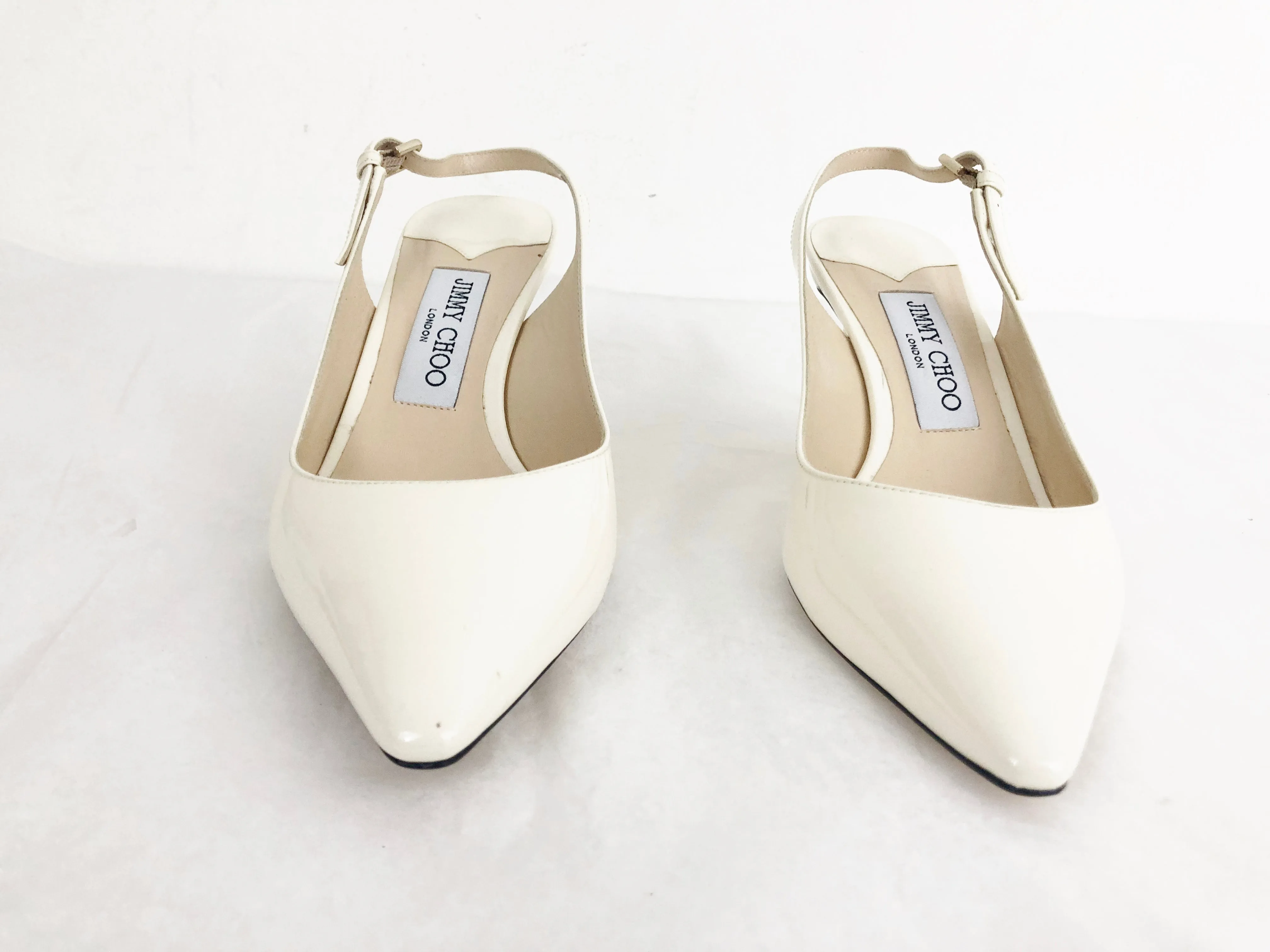 Jimmy Choo Patent Leather Slingback Pump Size 7