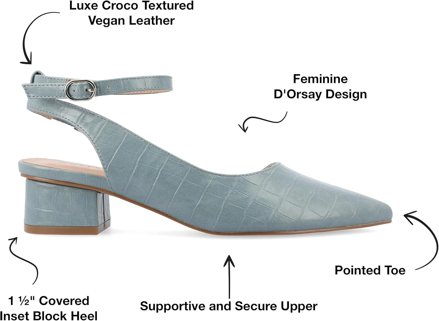 Journee Collection Women's Keefa Pump