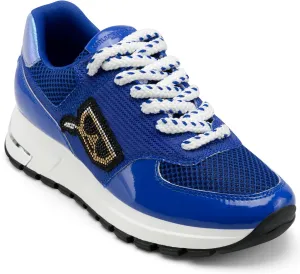 Karl Lagerfeld Paris Women's Cushioned Insole Everyday Mayu-Lace Up Sneaker