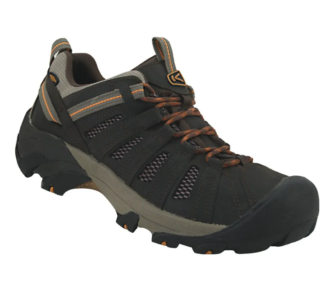 KEEN Voyageur Black Olive Inca Gold Men's Hiking Shoes