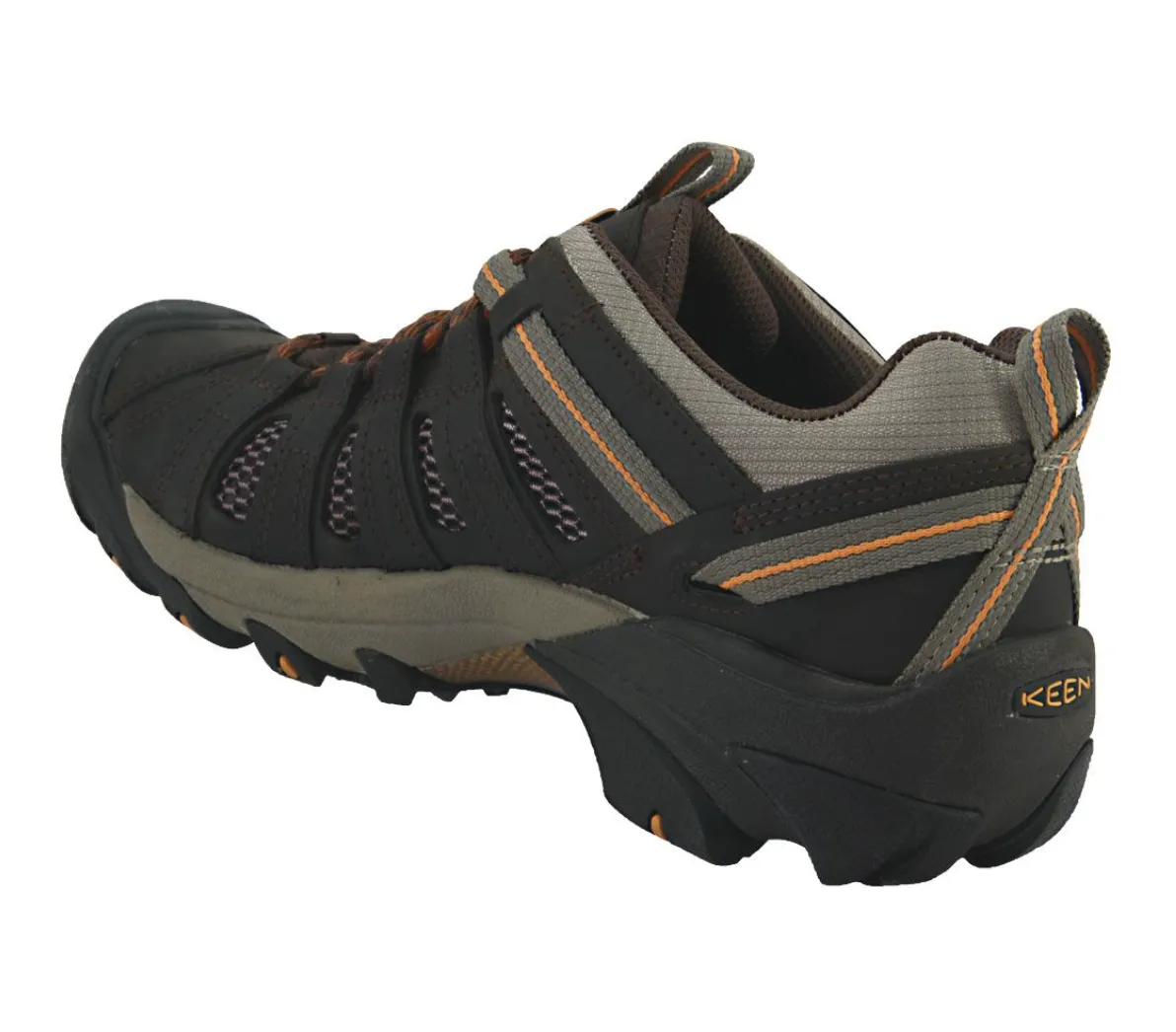 KEEN Voyageur Black Olive Inca Gold Men's Hiking Shoes