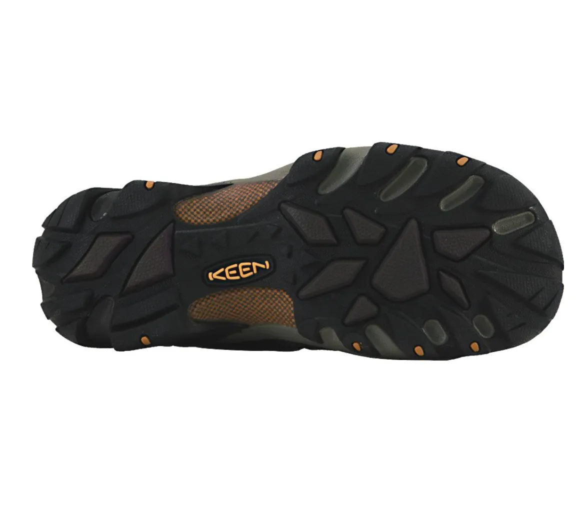 KEEN Voyageur Black Olive Inca Gold Men's Hiking Shoes
