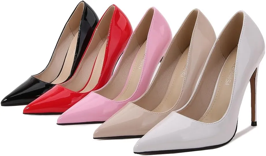 Ladies Pointy Sexy High Heels Court Smart Party Work Occasion Wedding Party Shoes