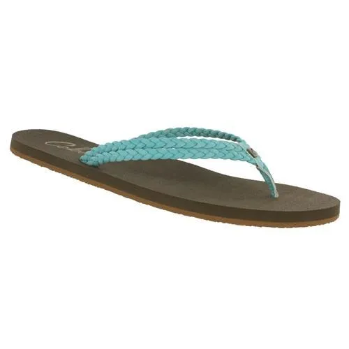 Leucadia Turquoise - Women's Flipflops - by Cobian