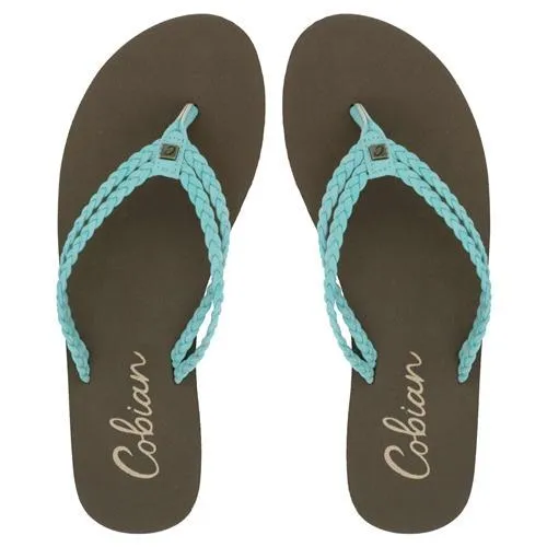 Leucadia Turquoise - Women's Flipflops - by Cobian